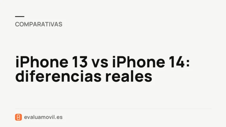 iPhone 13 vs iPhone 14: diferencias reales